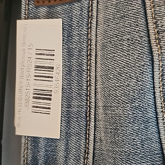 Judy Blue sz 15 bootylicious boot cut high rise jeans new with tags WJ106 - Picture 6 of 6